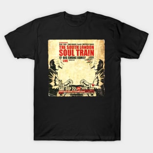 POSTER TOUR - SOUL TRAIN THE SOUTH LONDON 54 T-Shirt